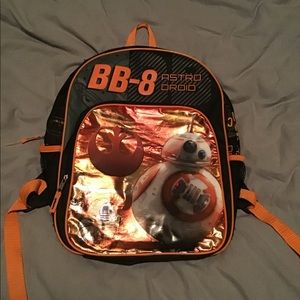 NWOT STARWARS BB8 DROID BACK PACK